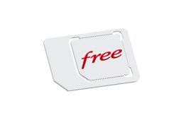 Une carte SIM Free