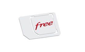 Une carte SIM Free