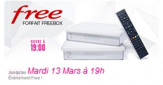 Lancement de la vente privée du forfait freebox de mars