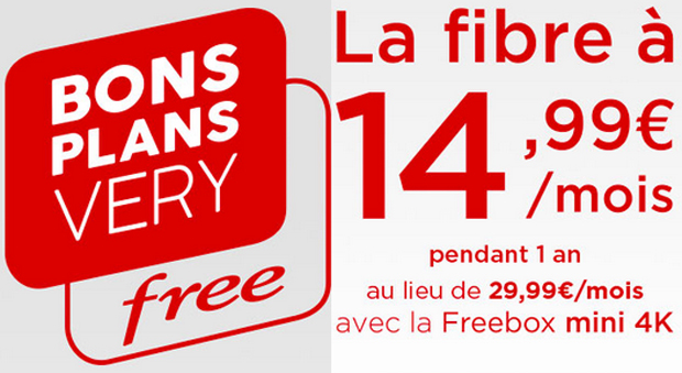 Freebox Mini 4K bradée