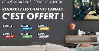 Canal + offert toute la semaine sur FreeboxTV