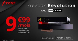 Forfait Freebox Révolution bradé sur Veepee