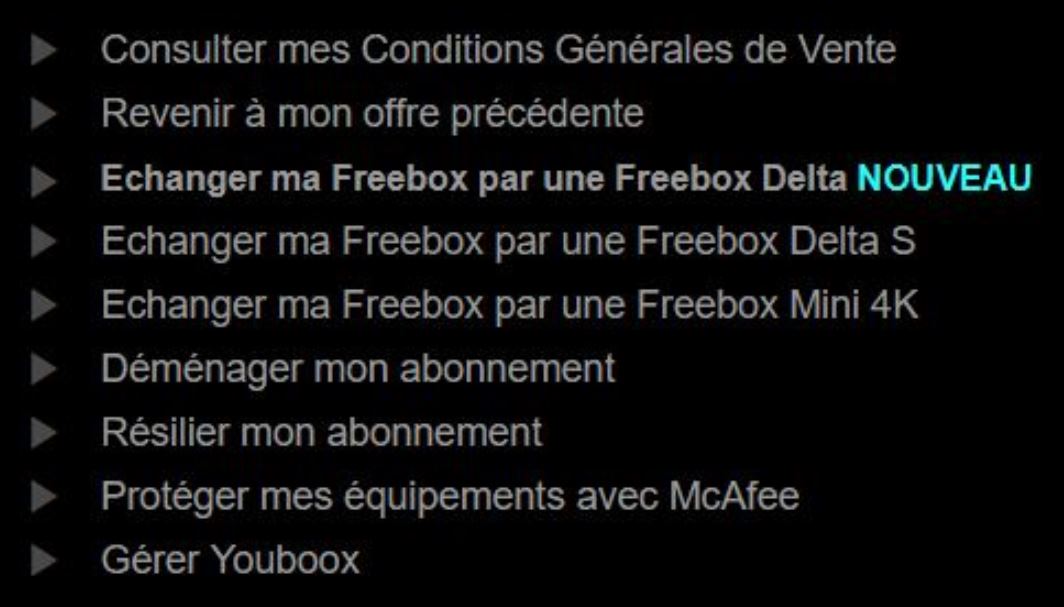 Les différentes migrations possibles chez Free